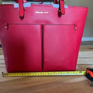 Michael Kors Vibrant Red Tote